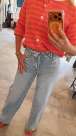 Flip Waist Jeans - Light Denim - Afbeelding 3