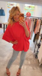 Oversized Tee - Red