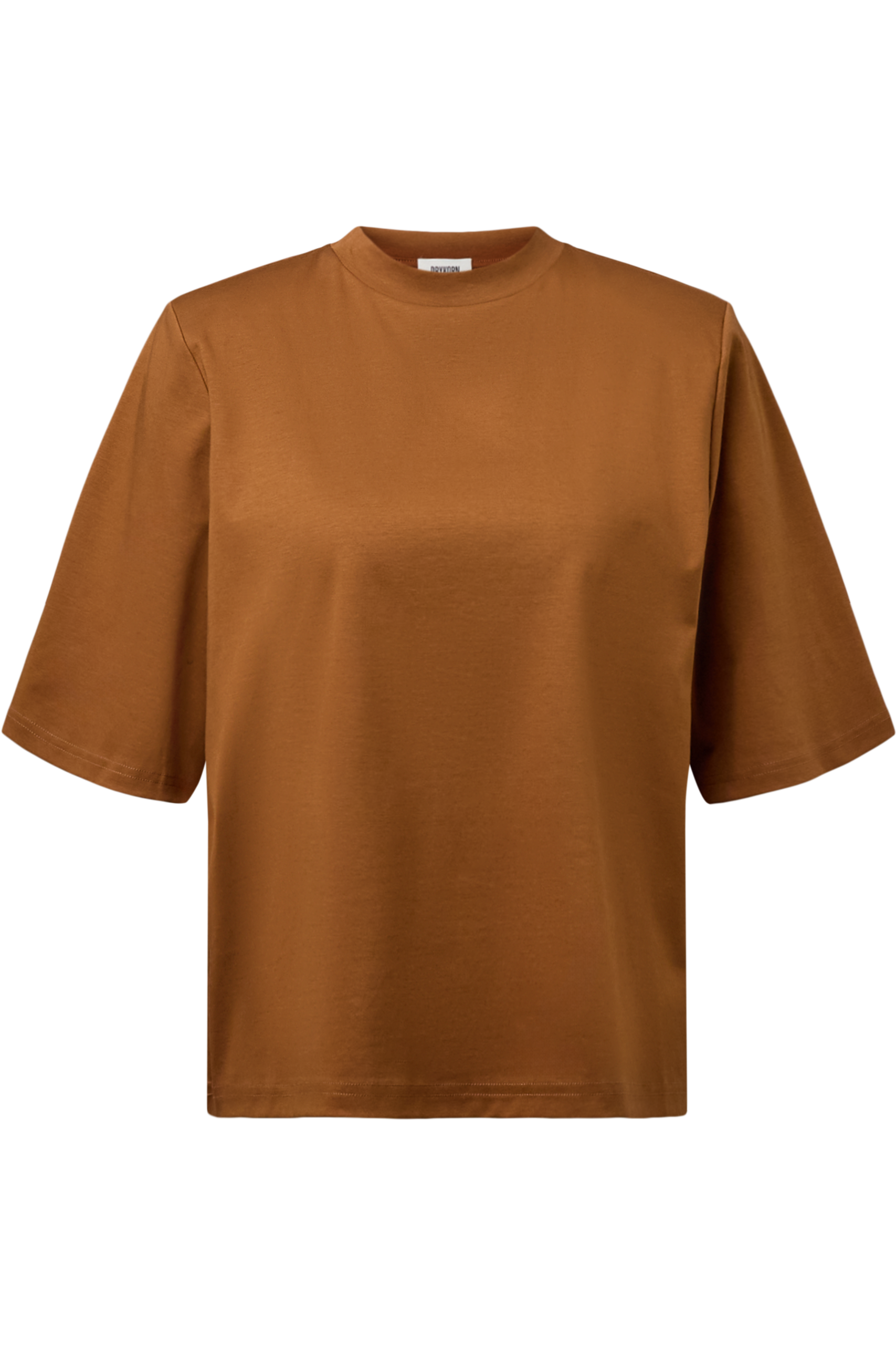 10#89#520243#890050#TADURA#1307#07 Tadura Tee - Cognac - Afbeelding 1