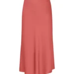 Ura Midi Skirt - Orange