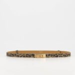 Garcia Suede Belt - Leopard