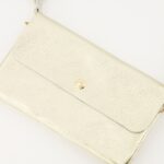 Misa Small Leather Bag - Gold