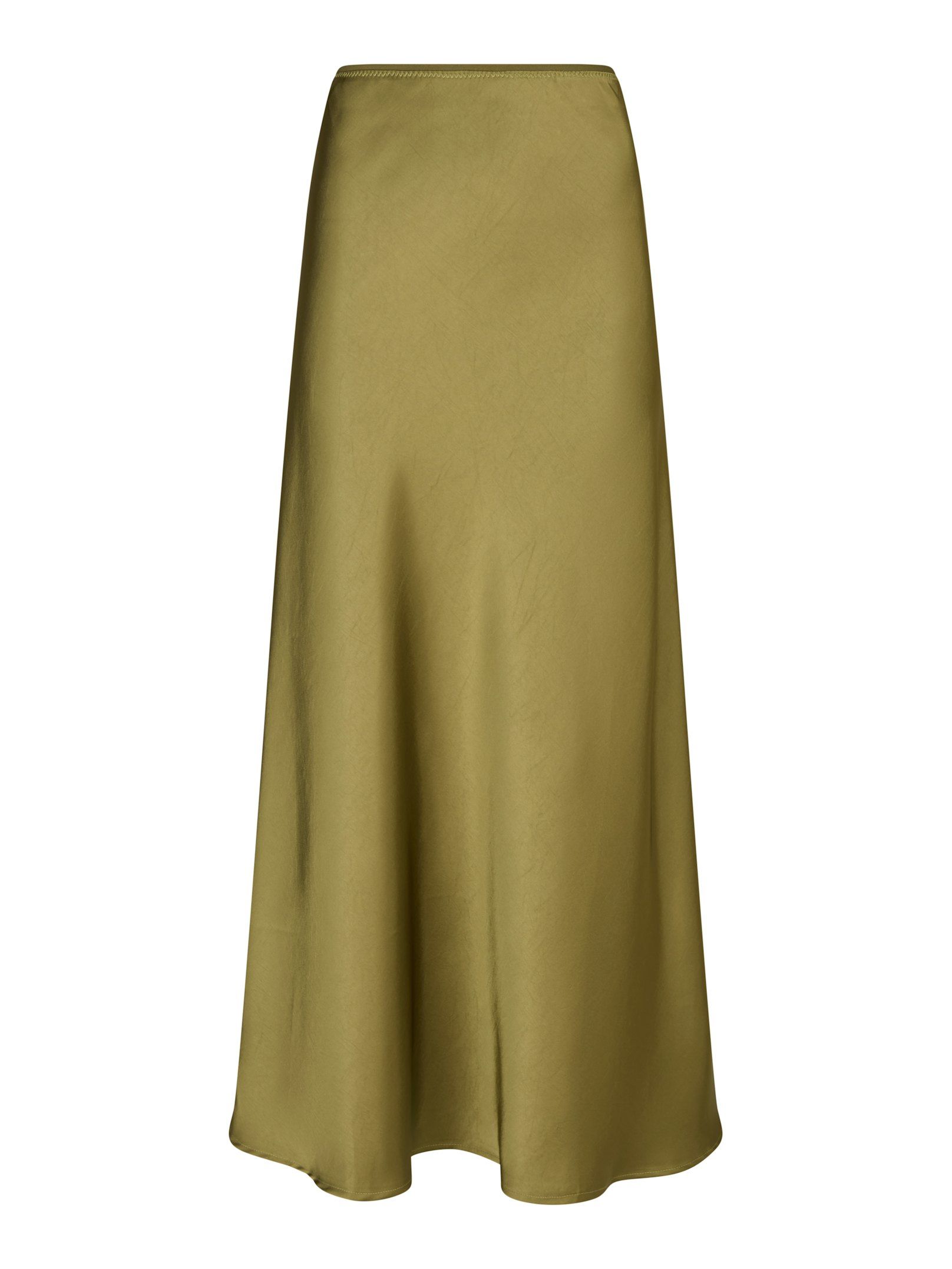 159588_340_0 (1) Vicky Heavy Sateen Skirt - Sage Green - Afbeelding 1