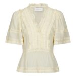 Evienne S Voile Top - Butter Yellow