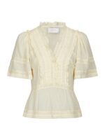 Evienne S Voile Top - Butter Yellow