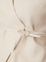 Samara Ramie Waistcoat - Natural - Afbeelding 2