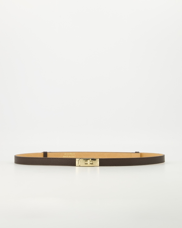 2100000152063_1_346 Garcia Leather Belt - Black - Afbeelding 1