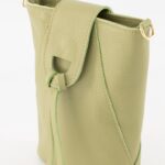 Kendra Leather Bag - Moss Green