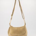 Monica Suede Bag - Sand