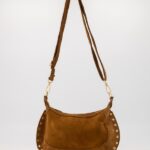 Monica Suede Bag - Cognac