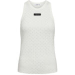 Rib Badge Stone Tank - White