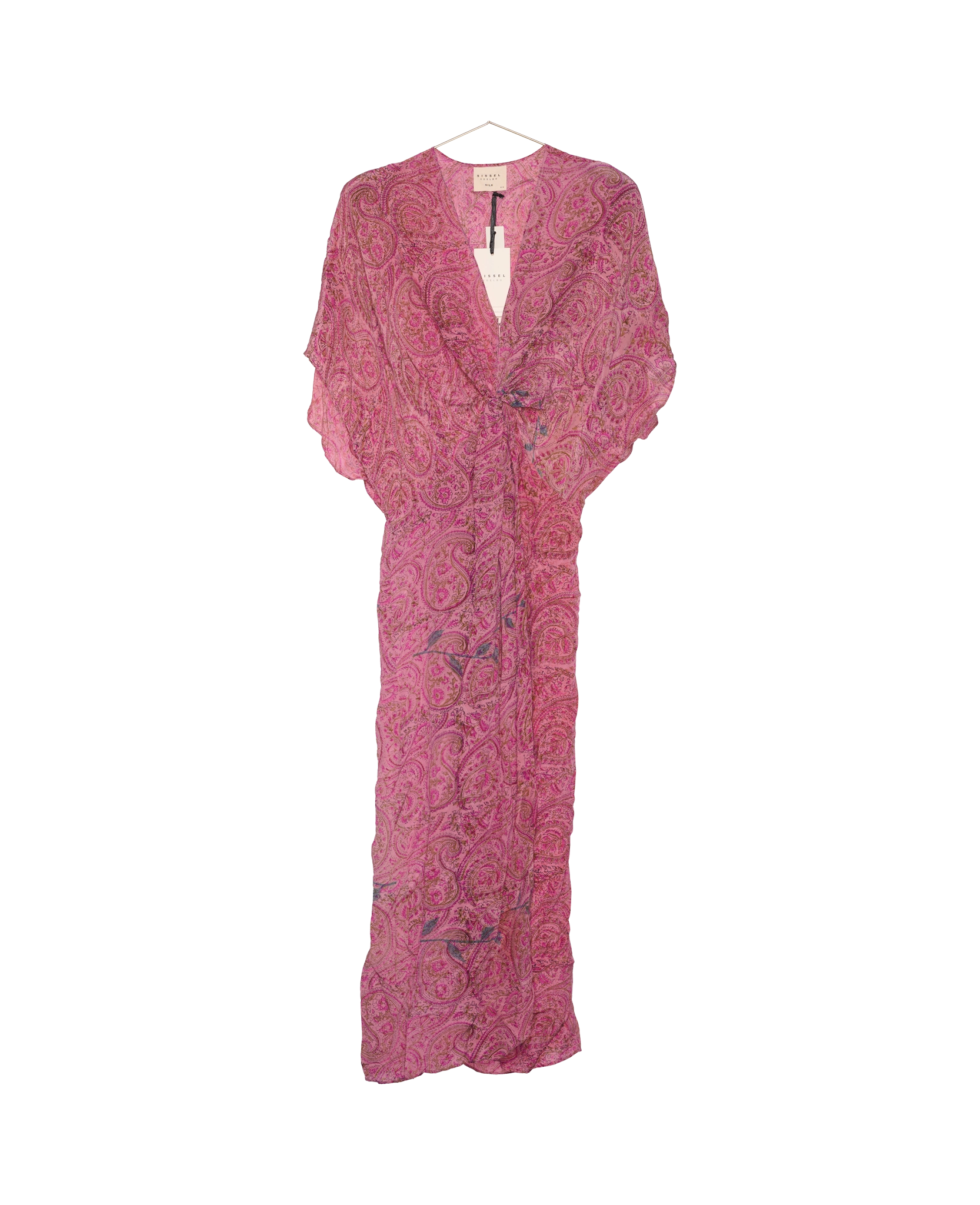 Monaco SILK Dress - No 443 Vintage SILK Sari Sissel Edelbo - Monaco Silk Dress - 443 - Afbeelding 1