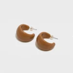 Bow19 - Noella Hoops - Camel