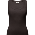 Tavira 2 Jersey Tanktop - Dark Chocolate