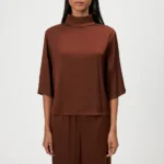 Aletia Blouse - Chocolate Fondant - Afbeelding 2