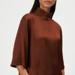 Aletia Blouse - Chocolate Fondant