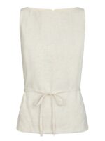 Nassa Linen Top - Natural