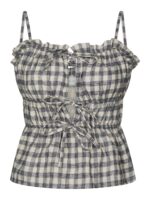 Seylor Check Top - Black