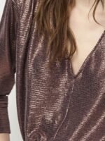 Metallic Jersey Body - Brown - Afbeelding 2