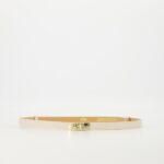 Garcia Leather Belt - Ecru