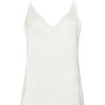 MWBrenda Lace Long Top - Snow White