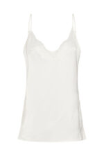 MWBrenda Lace Long Top - Snow White