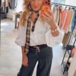 MWSunna Balloon Sleeve Shirt - Bright White