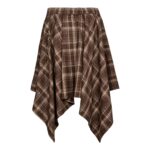 DagnyCC Check Tie Skirt - Brown - Afbeelding 2