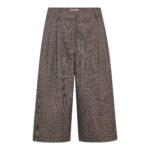 VeyaCc Check Bermuda - Brown