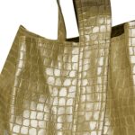 DebraCC Croco Shopper Bag  - Fern Green - Afbeelding 2