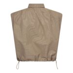 OpheliaCC Pleat SS Shirt - Mink - Afbeelding 2