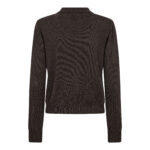 CoryCC Padded Polo Knit - Dark Brown - Afbeelding 2