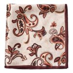 ShilaCC Silk Bandie Scarf - Brown - Afbeelding 2