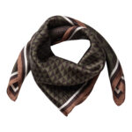 ShilaCC Silk Scarf - Brown