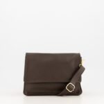 Perscara Leather Bag - Dark Brown