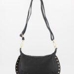 Monica Leather Bag - Black