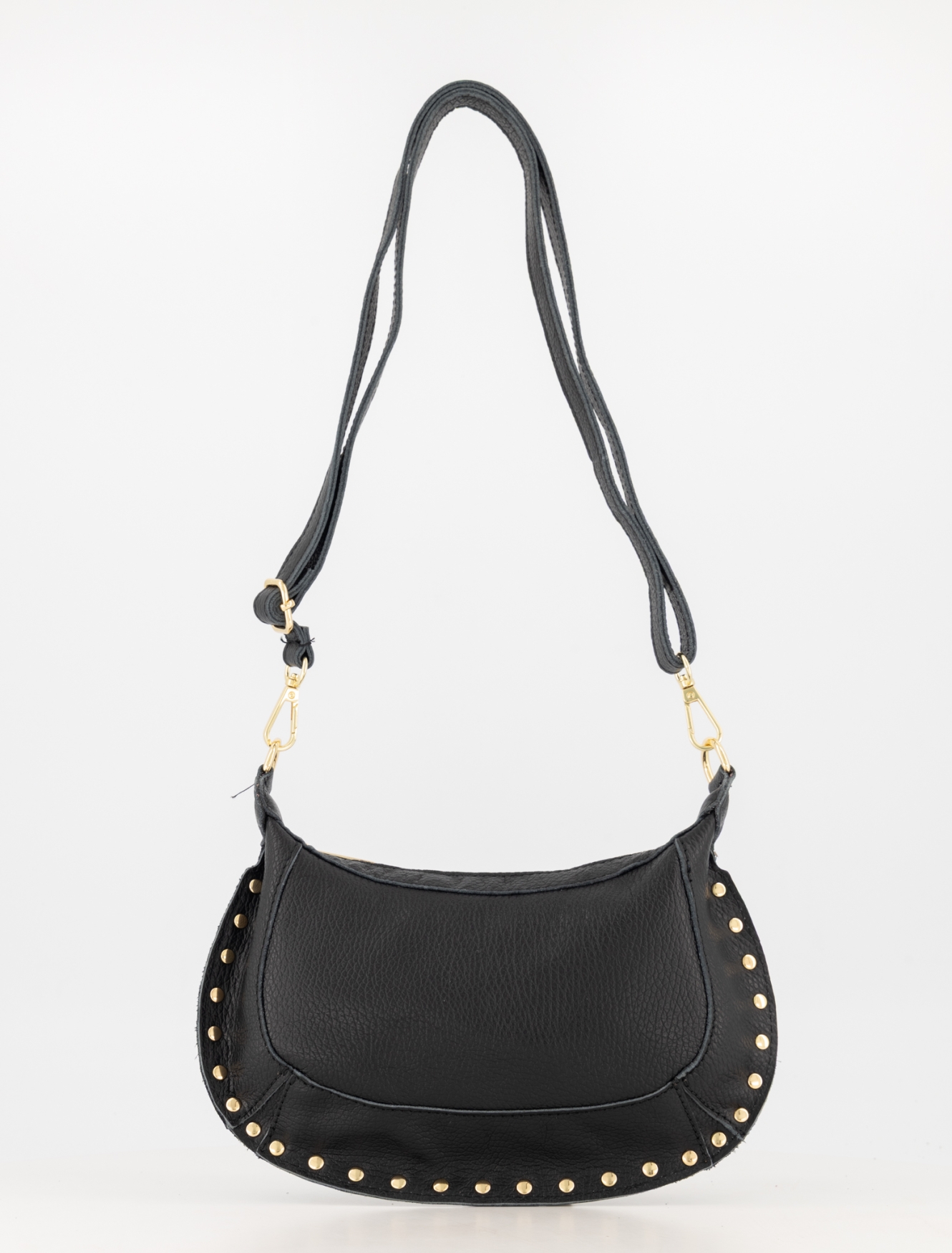 8785289899560_1_RAW_1_761 Monica Leather Bag - Black - Afbeelding 1