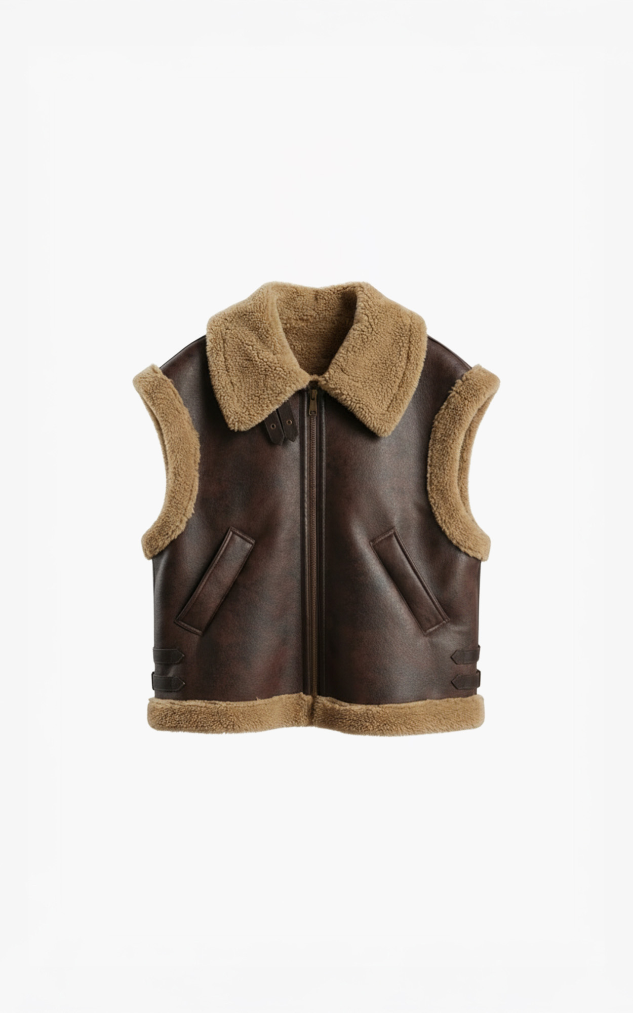 917-41-4133 Germany Waistcoat - Brown - Afbeelding 1