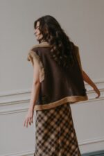 Germany Waistcoat - Brown - Afbeelding 2