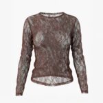 Tonny Lace Top - Brown