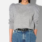 Mave Cashmere Puffsleeve - Grey