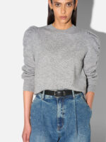 Mave Cashmere Puffsleeve - Grey