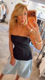 Bustier Top - Black