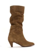 Jasmina 50 Stiletto Suede Boots - Cinnamon/Dark Taupe - Afbeelding 3