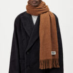 Gaze Wool Scarf - Cognac - Afbeelding 2