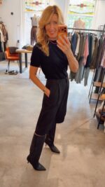 Rima Solid Shorts - Black - Afbeelding 2