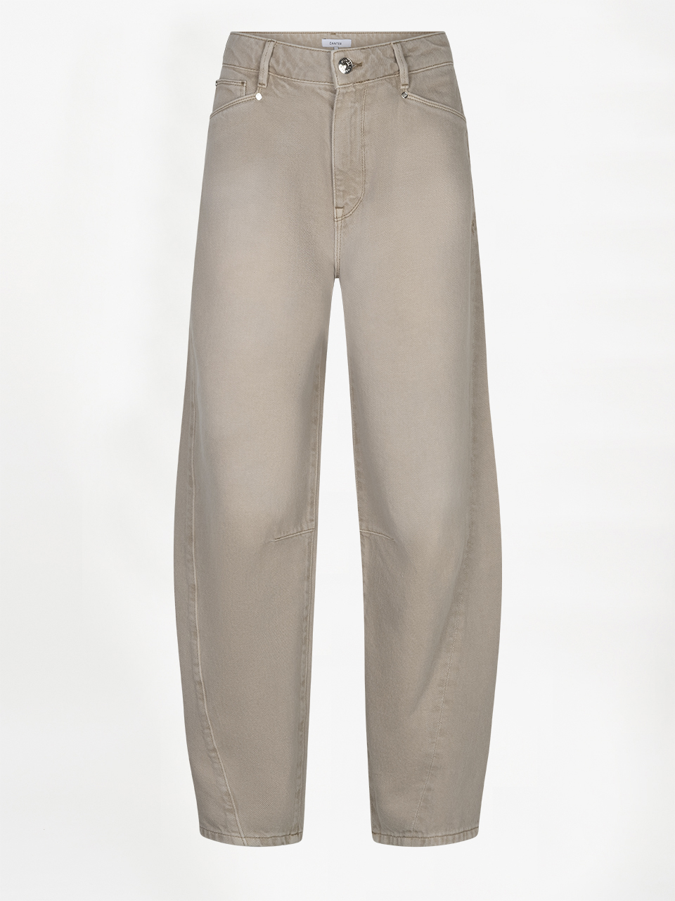 263140_1770_D1_625 Brave Barrel Jeans - Beige - Afbeelding 1