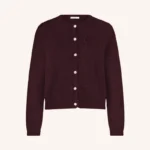 Cleo Cardigan - Deep Wine