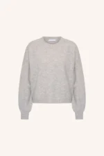 Sammie Round Neck Pullover - Grey Melee - Afbeelding 2