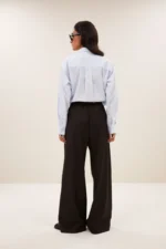 Pelle Pinstripe Pants - Brown - Afbeelding 3